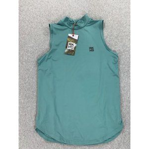 NEW Alaska Hardgear AKHG Burn Off Sun Shirt (Women's XS)‎ Green/Blue